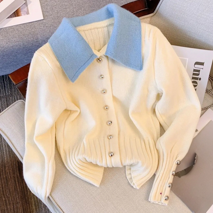 NOELANI - Cardigan Tricoté pour Femmes
