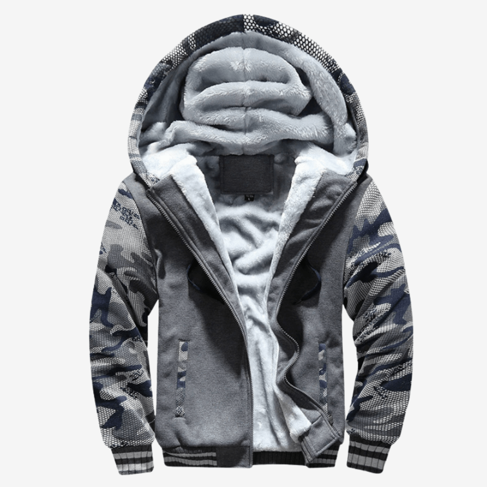 Sweat à capuche épais et confortable pour hiver - luxestyle