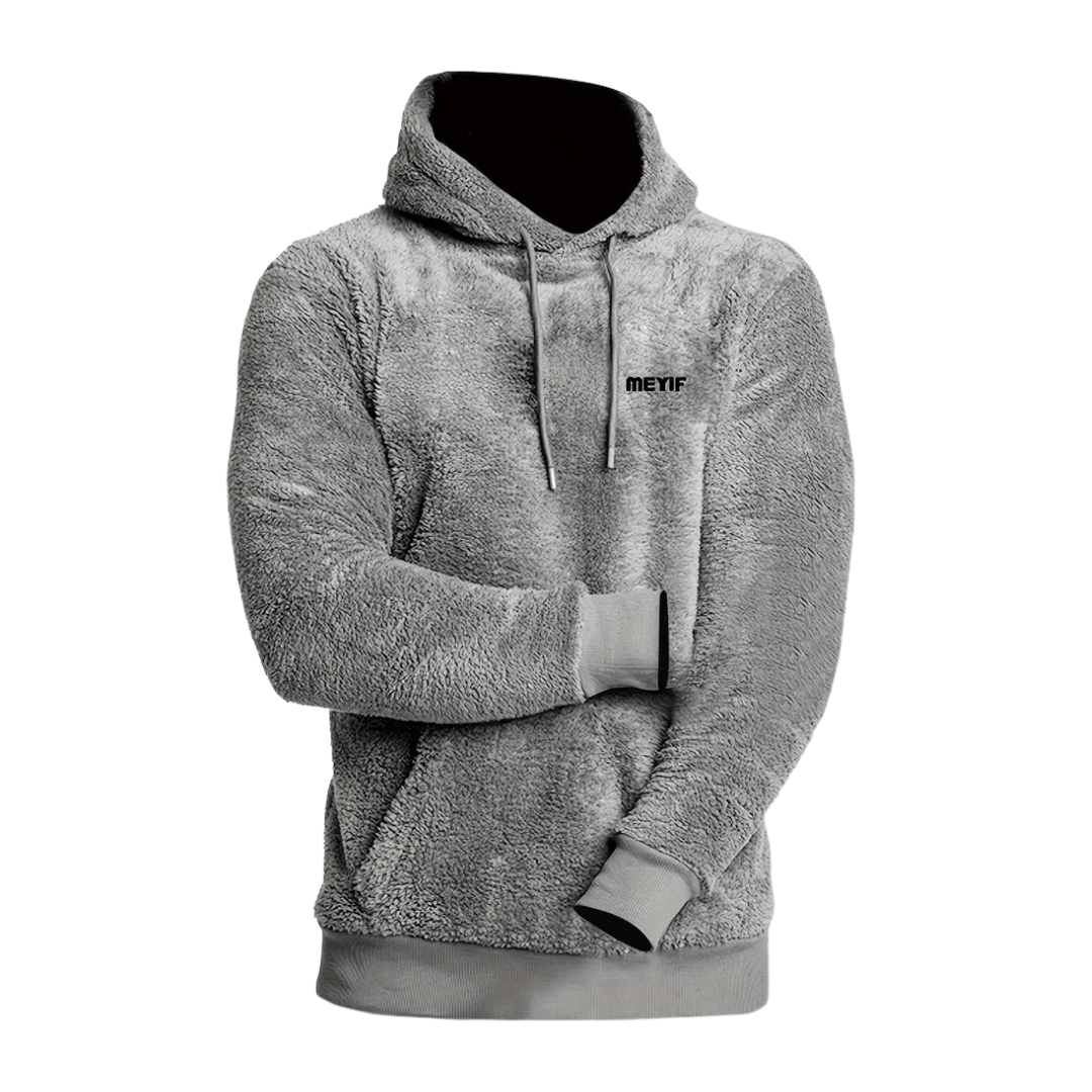 Sweat à capuche polaire doux et léger pour homme