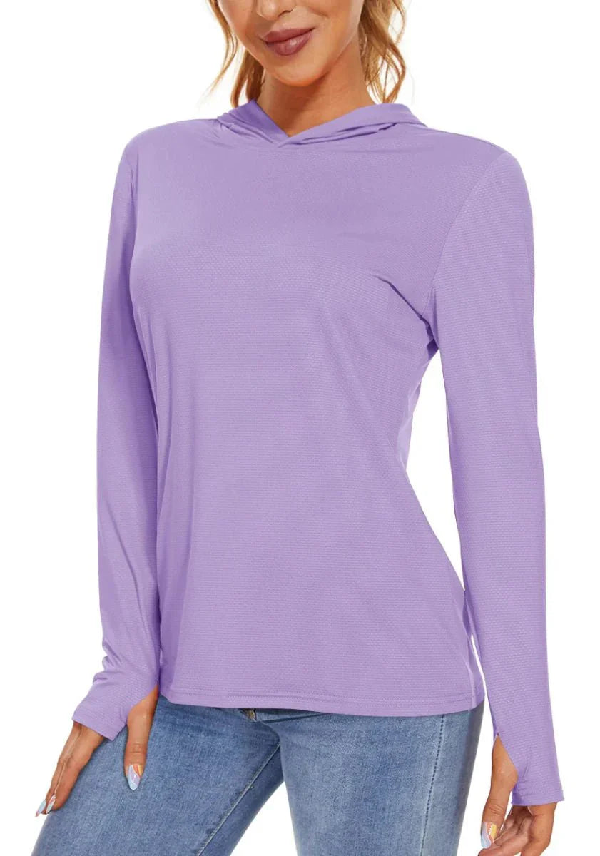 Sweat à capuche femme léger et confortable