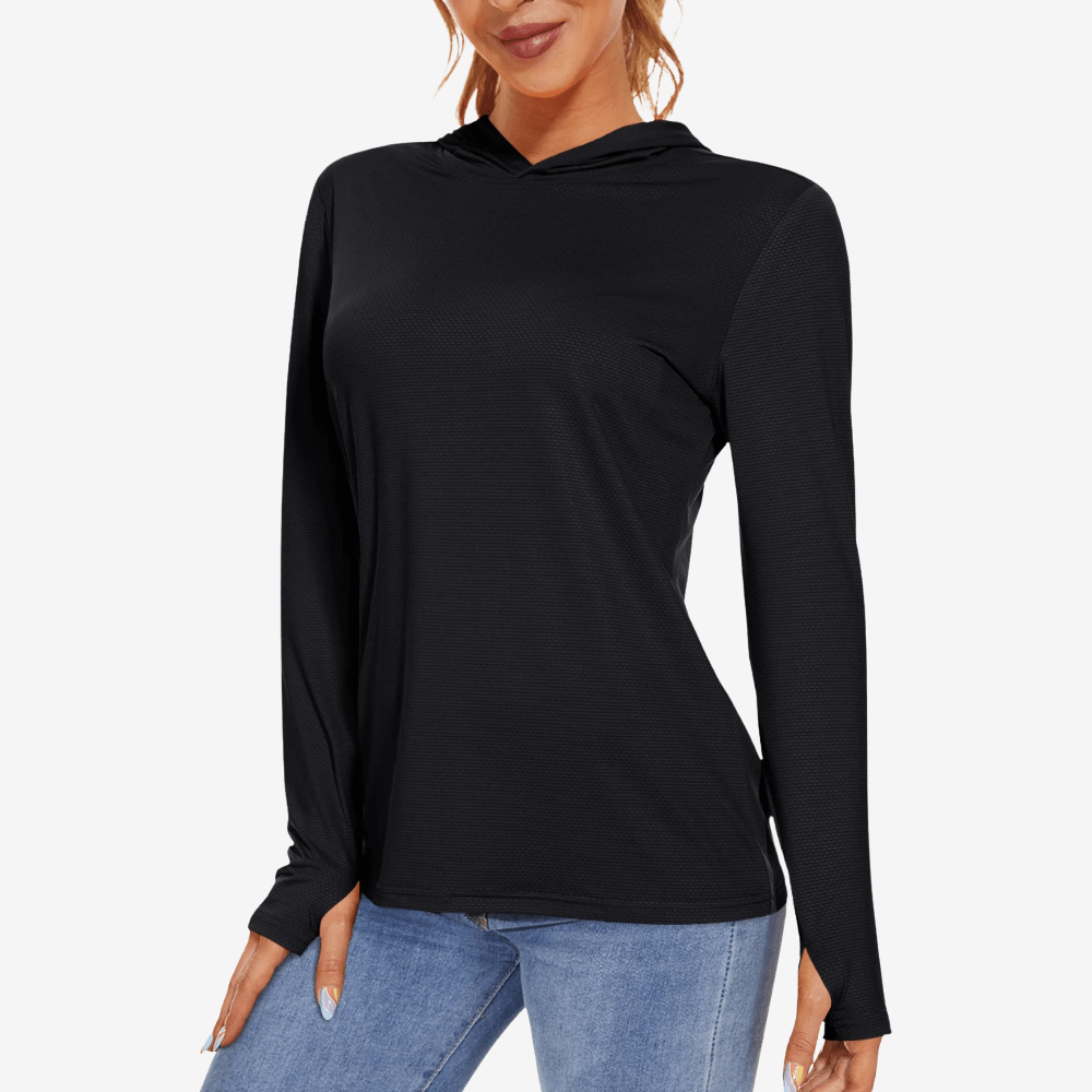 Sweat à capuche femme léger et confortable - PanierRoyale