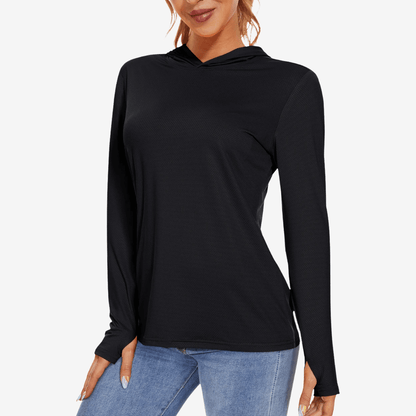 Sweat à capuche femme léger et confortable - PanierRoyale