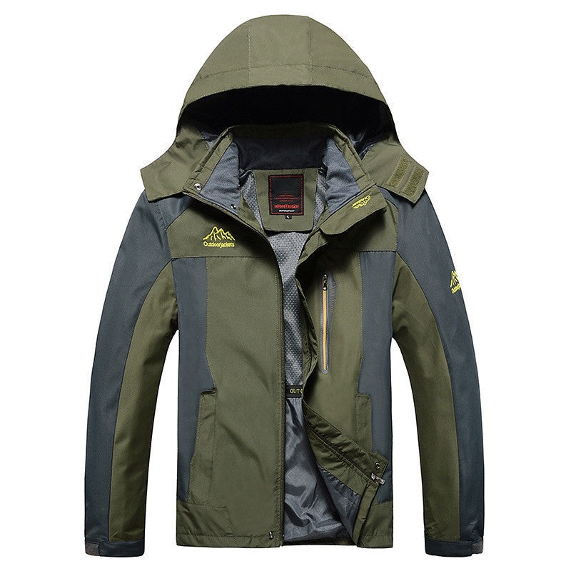 Parka Doudoune Homme Hiver avec Capuche et Manches Longues