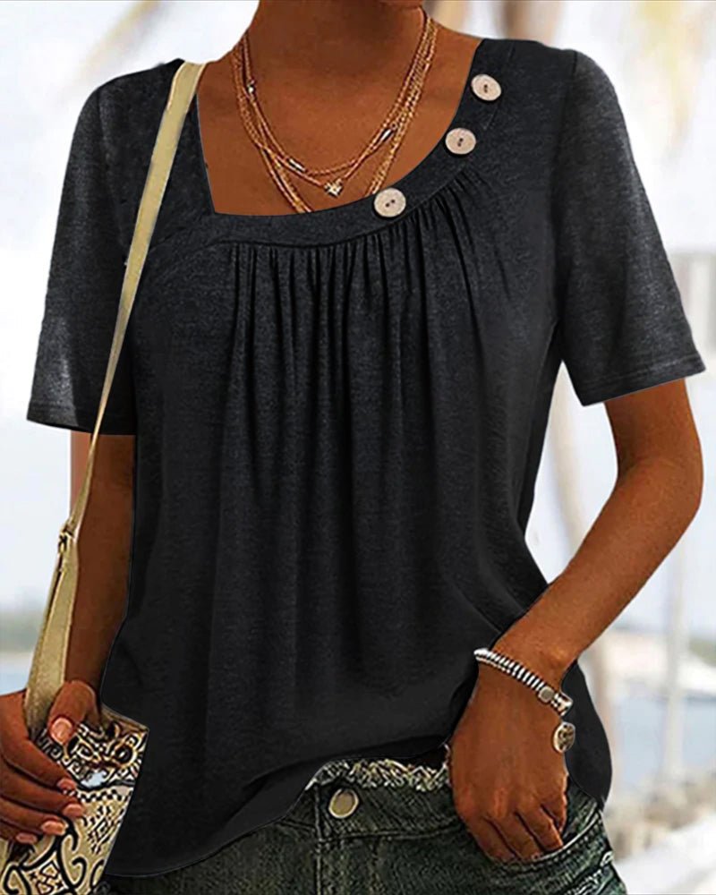 T-shirt Femme Coton Doux et Élégant
