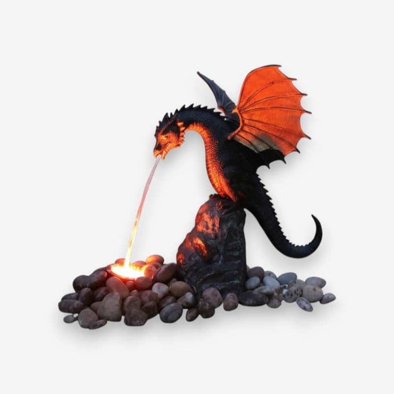 Fontaine de Jardin Décorative avec Éclairage - PanierRoyale