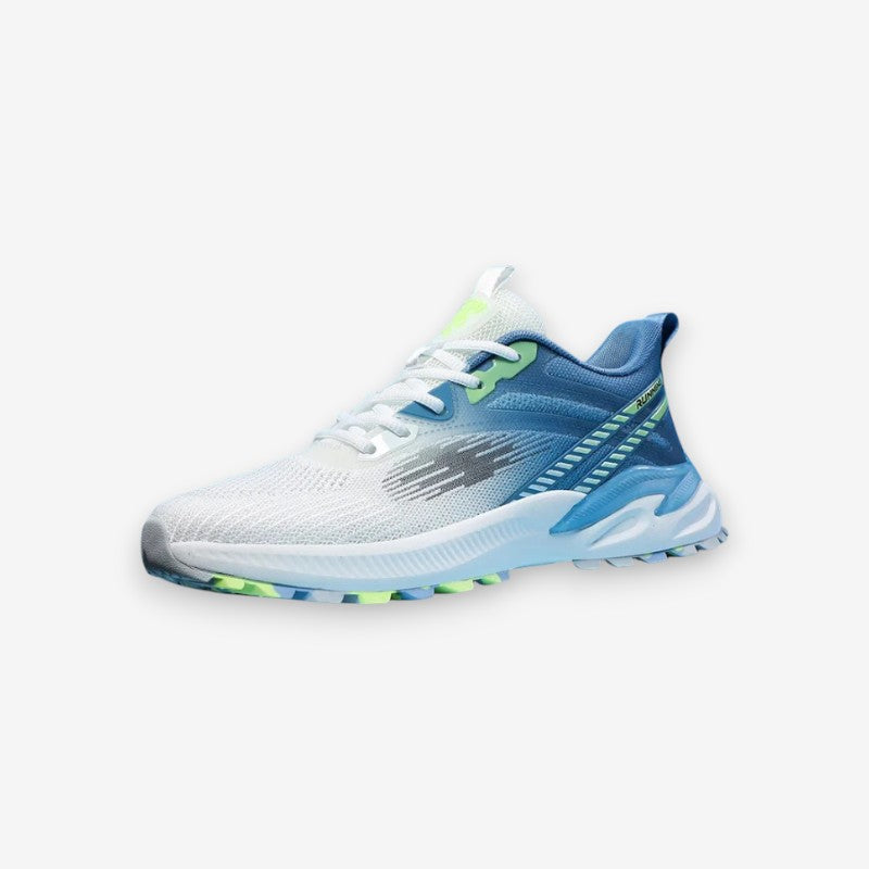 Chaussures Running Respirantes avec Lacets et Semelle Anti-Dérapante