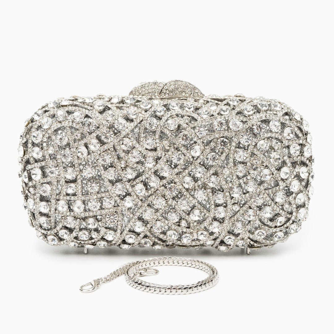 Sac de Soirée Strass Brillant pour Femme