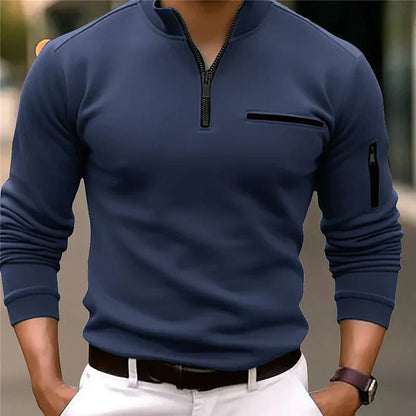 Sweat à capuche orange vif avec poche zippée