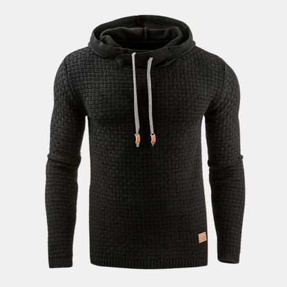 Pull à Capuche Homme Vintage à Motif