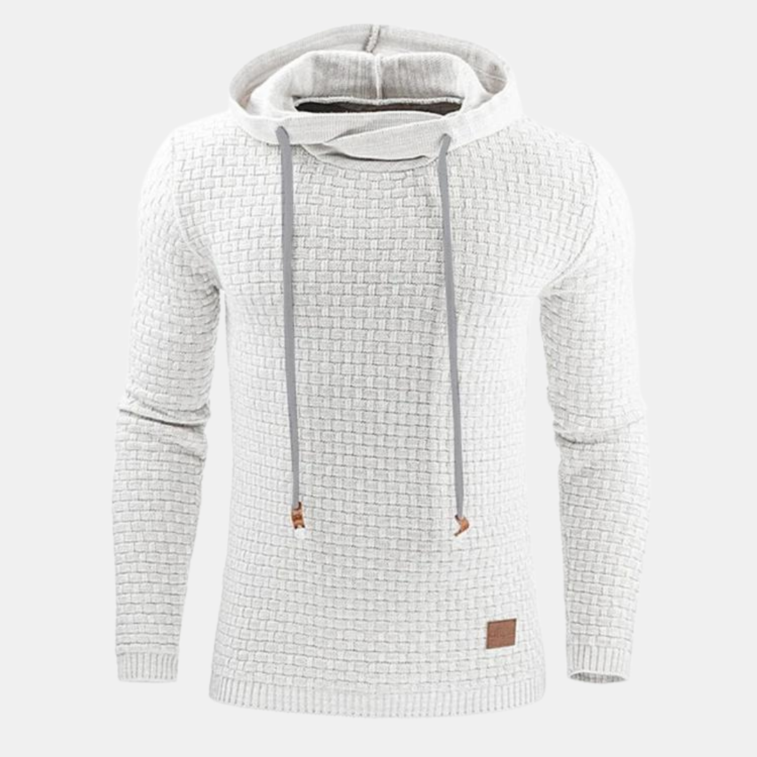 Pull à Capuche Homme Vintage à Motif