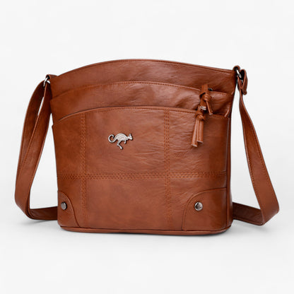Sac à Épaule Femme élégant avec Poches Fermetures Éclair