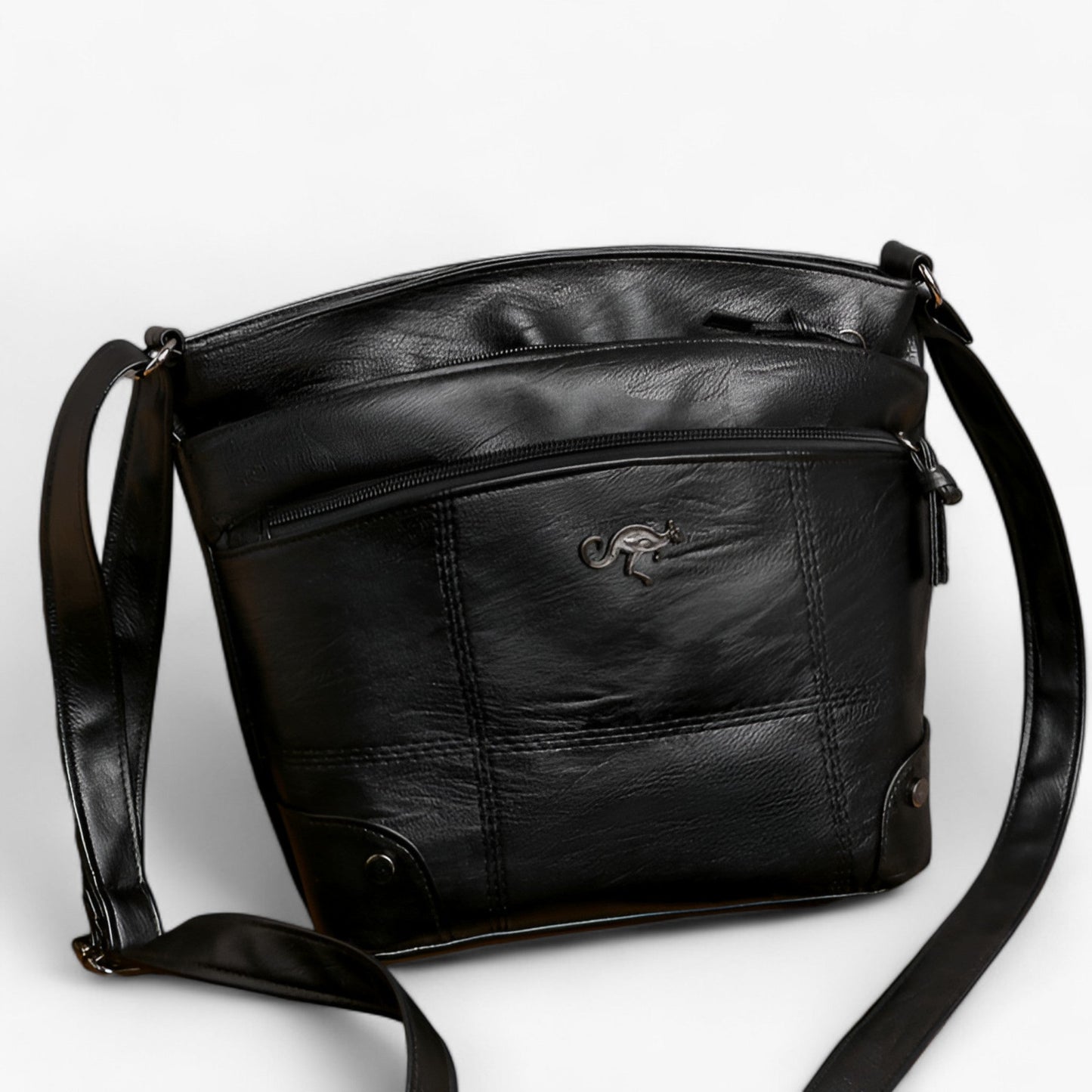 Sac à Épaule Femme élégant avec Poches Fermetures Éclair - PanierRoyale