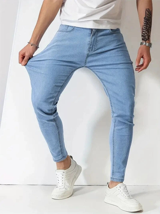 Jean Slim Élastique Homme pour Silhouette Parfaite - PanierRoyale