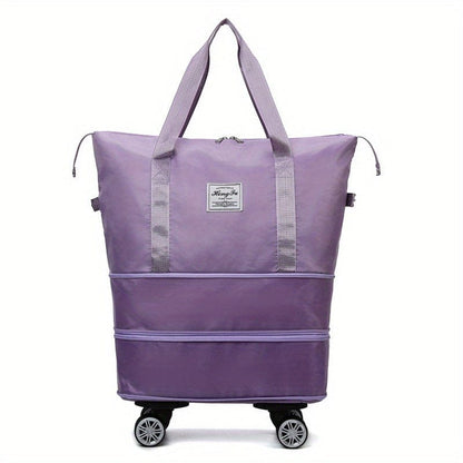 Valises Légers Pliantes avec Roulettes Colorées