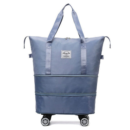 Valises Légers Pliantes avec Roulettes Colorées