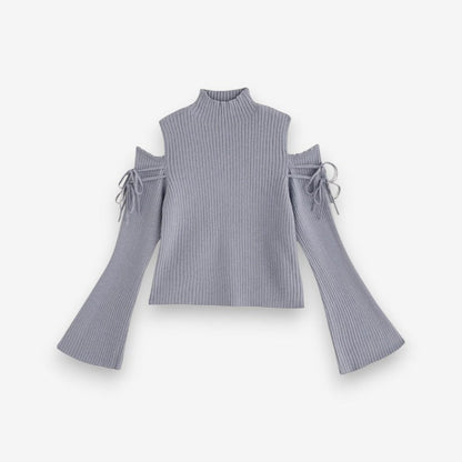 Pull Femme Col Rond Manches Longues Chic
