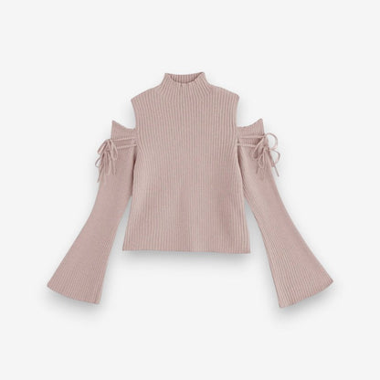 Pull Femme Col Rond Manches Longues Chic