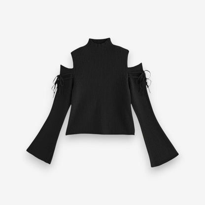 Pull Femme Col Rond Manches Longues Chic - PanierRoyale