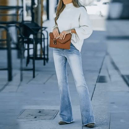 Jean Femme Printemps Talon Haut et Droit