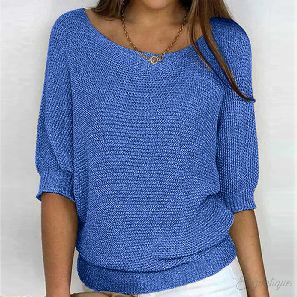 Pullover Élégant Femme Chic et Doux
