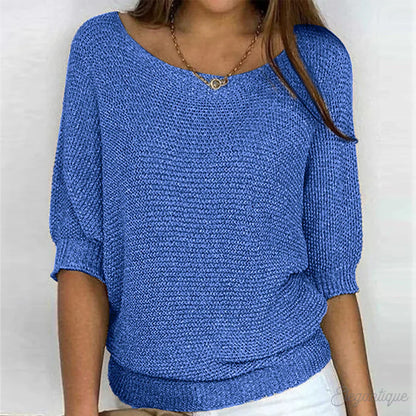 Pullover Élégant Femme Chic et Doux