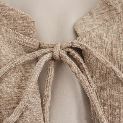 Cardigan Classique Beige - vue 6