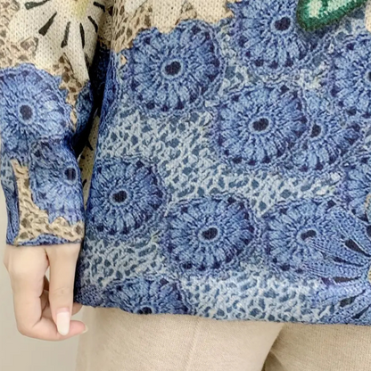 Pull Floral Tendance - vue 4