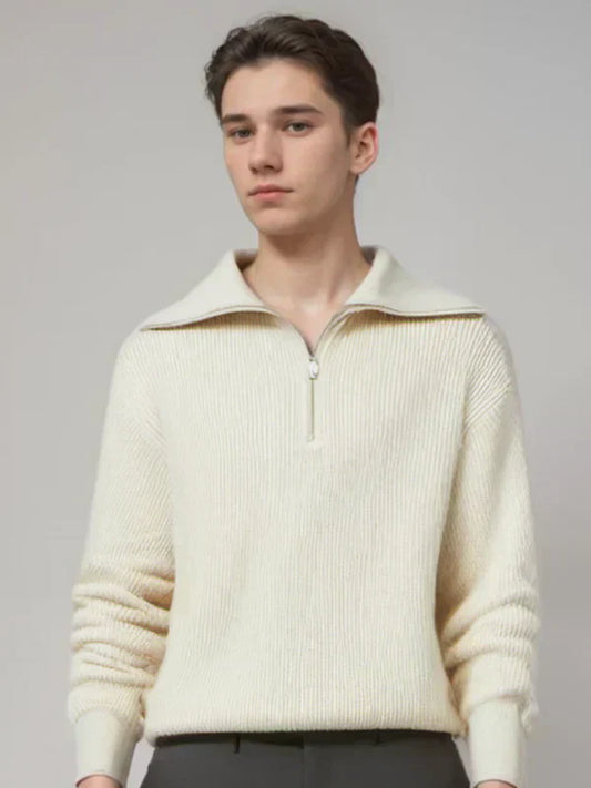 Pull Rayé Homme Casual pour Tous les Jours - PanierRoyale