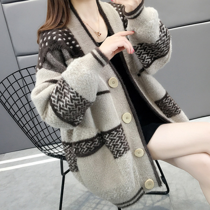 Gilet Femme Élégant Taille Grande