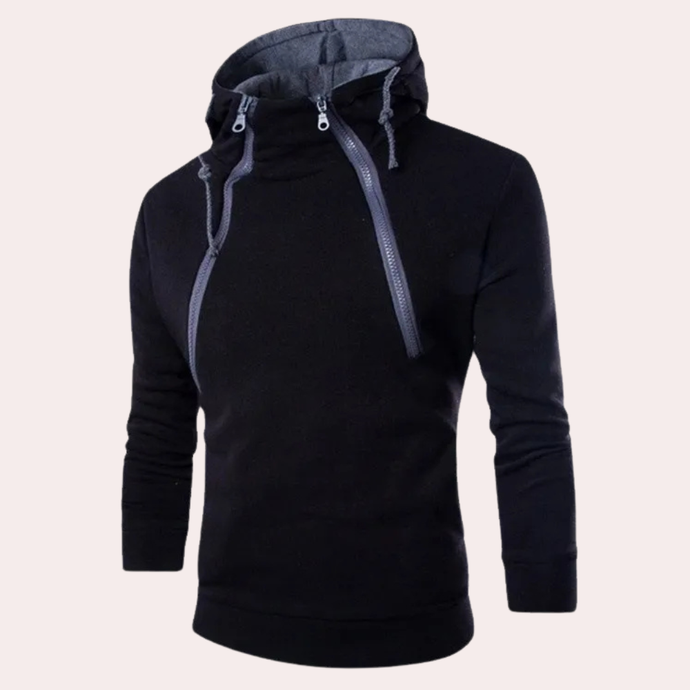 LITHANY - Pull à Capuche Classique pour Hommes