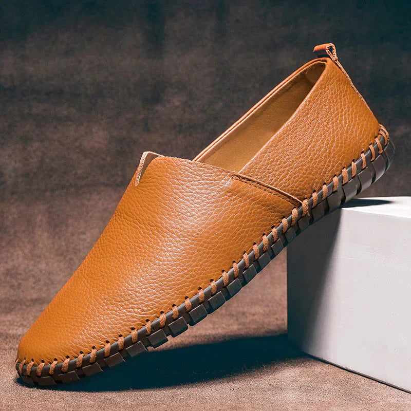 Chauffure Homme Cuir Italien Élégant