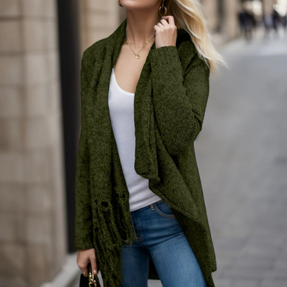 MIES - Cardigan à Franges pour Femmes