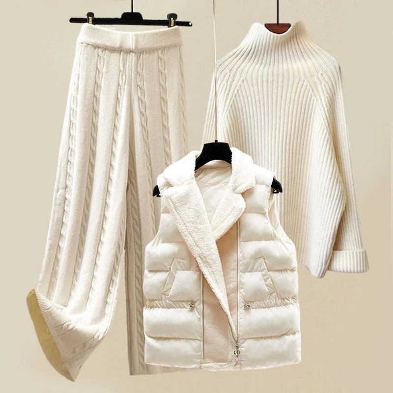 Veste Hiver Blanc Matelassée et Élégante - PanierRoyale