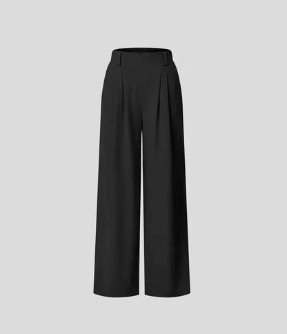 Pantalon Femme Confortable avec Ceinture Élastique pour Chaque Jour