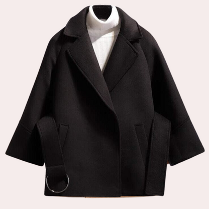 DELANEY - Manteau Élégant Ceinturé pour Femme