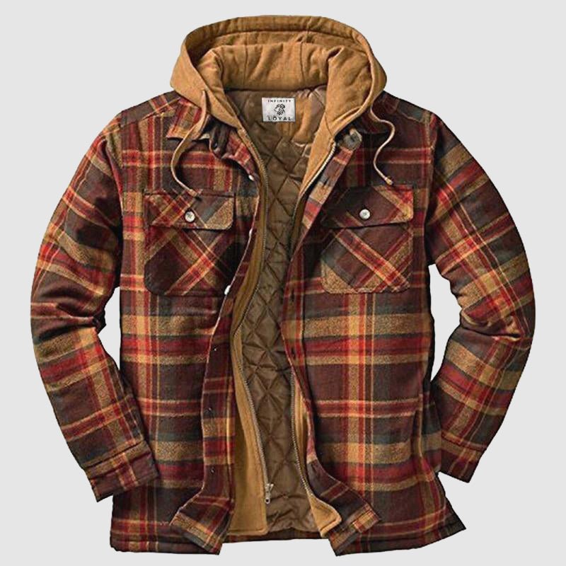 Veste Homme Hiver Douillette en Polaire Épaisse