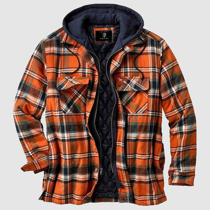 Veste Homme Hiver Douillette en Polaire Épaisse