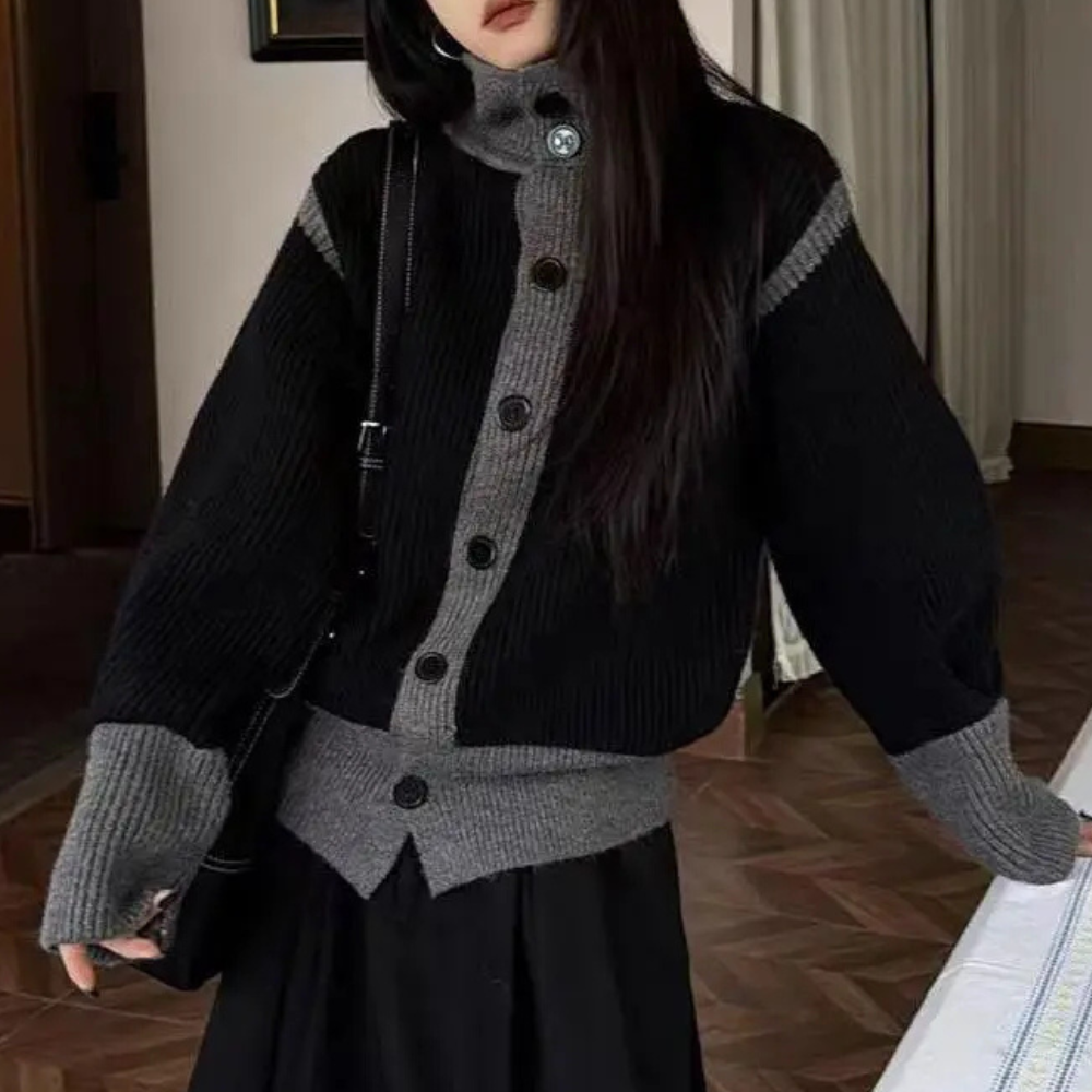 Cardigan Femme Tricoté Chic et Élégant - PanierRoyale
