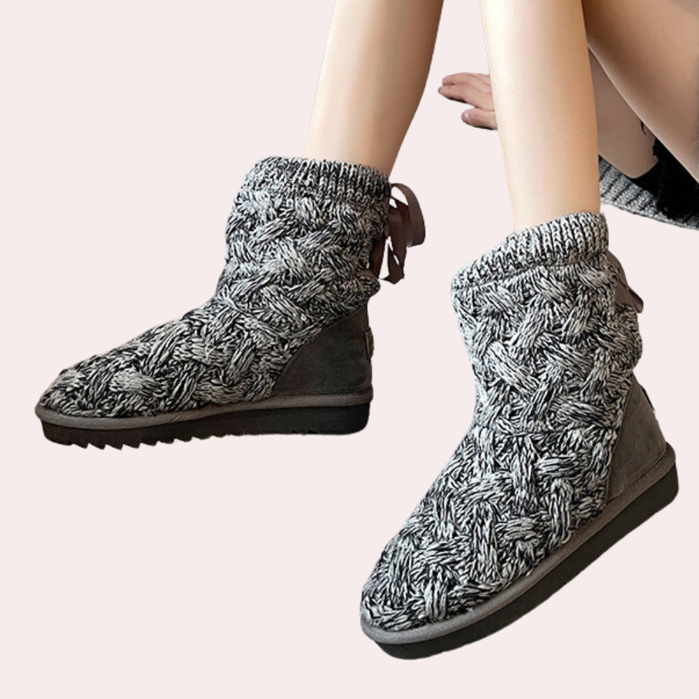 LINA - Bottes de Neige Élégantes au Genou pour Femmes