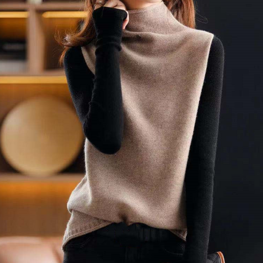Pull Femme Col Roulé Élégant et Confortable - PanierRoyale