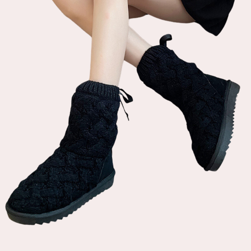 Bottes Neige Femmes Hautes et Élégantes - PanierRoyale