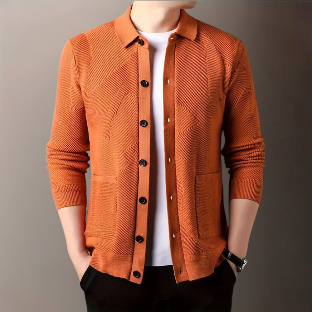 SAMUEL - Cardigan Tricoté pour Hommes