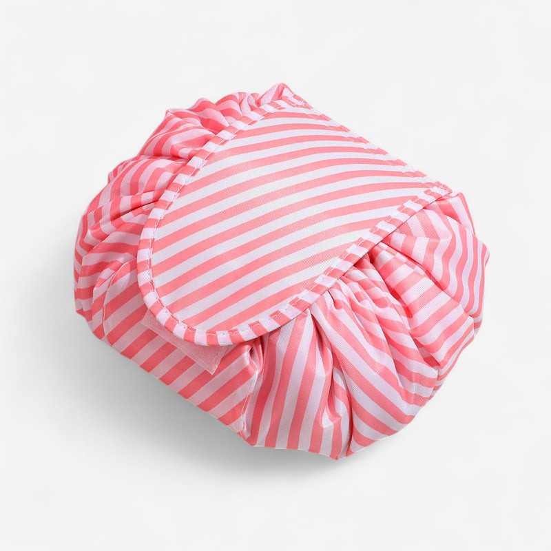 Trousse de maquillage Compacte avec Fermeture Éclair Rapide