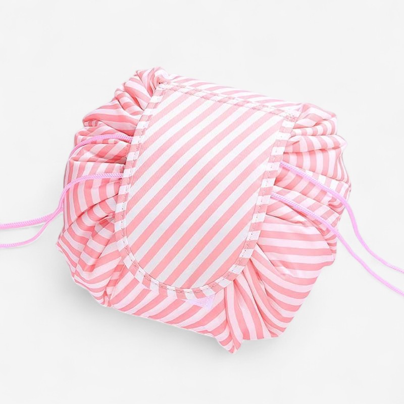 Trousse de maquillage Compacte avec Fermeture Éclair Rapide - PanierRoyale