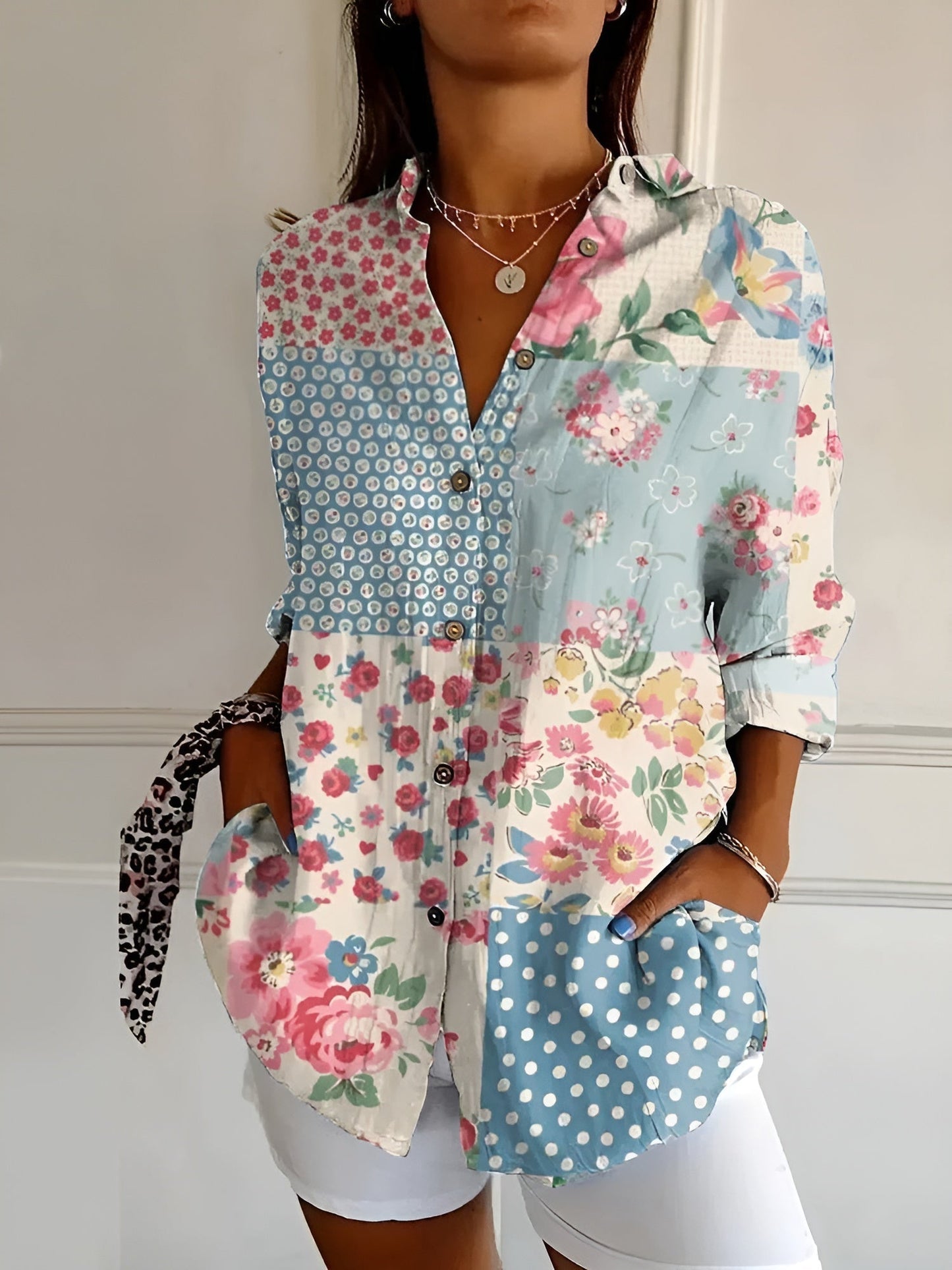 Blouse Femme Chic et Élégante pour Bureau