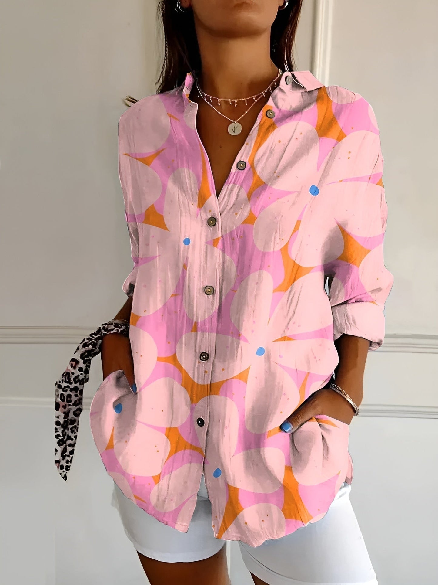 Blouse Femme Chic et Élégante pour Bureau - PanierRoyale