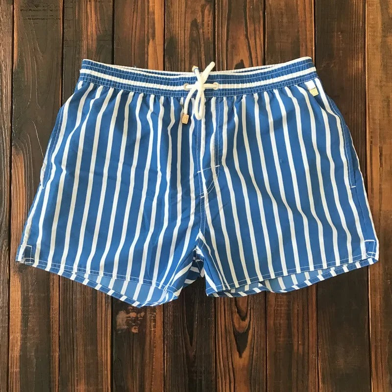 Short de bain homme rayé confortable et élégant - BerlinGlamour