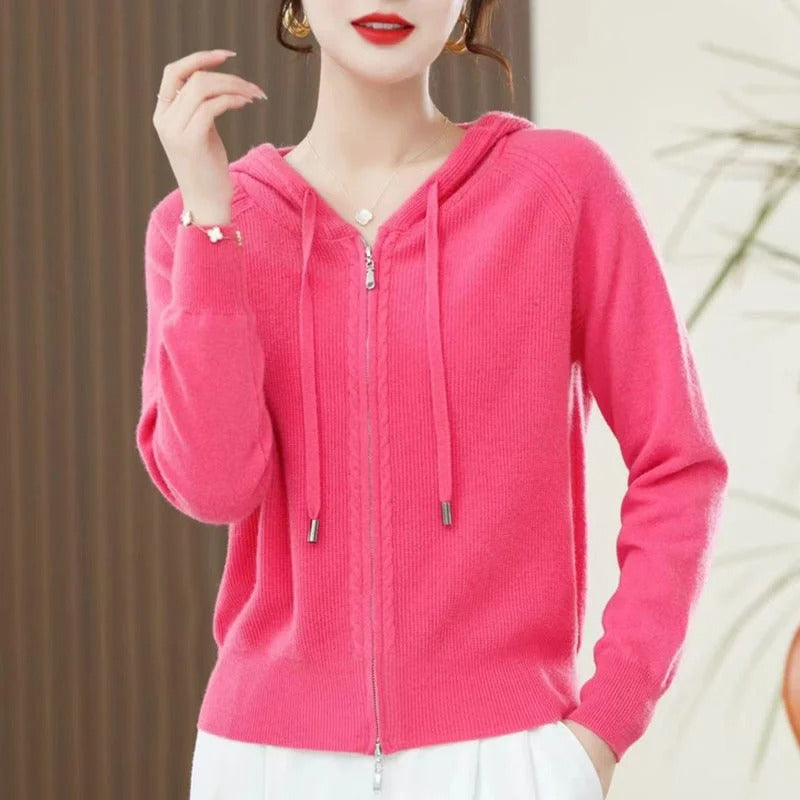 Pull Capuche Polaire Manches Longues Unisexe