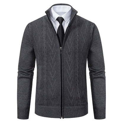 Veste homme zippée sportive grise - PanierRoyale