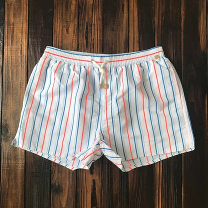 Short de bain homme rayé confortable et élégant